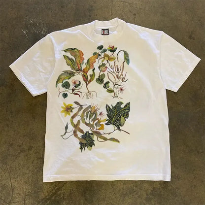 Vintage Floral Graphic T-Shirt