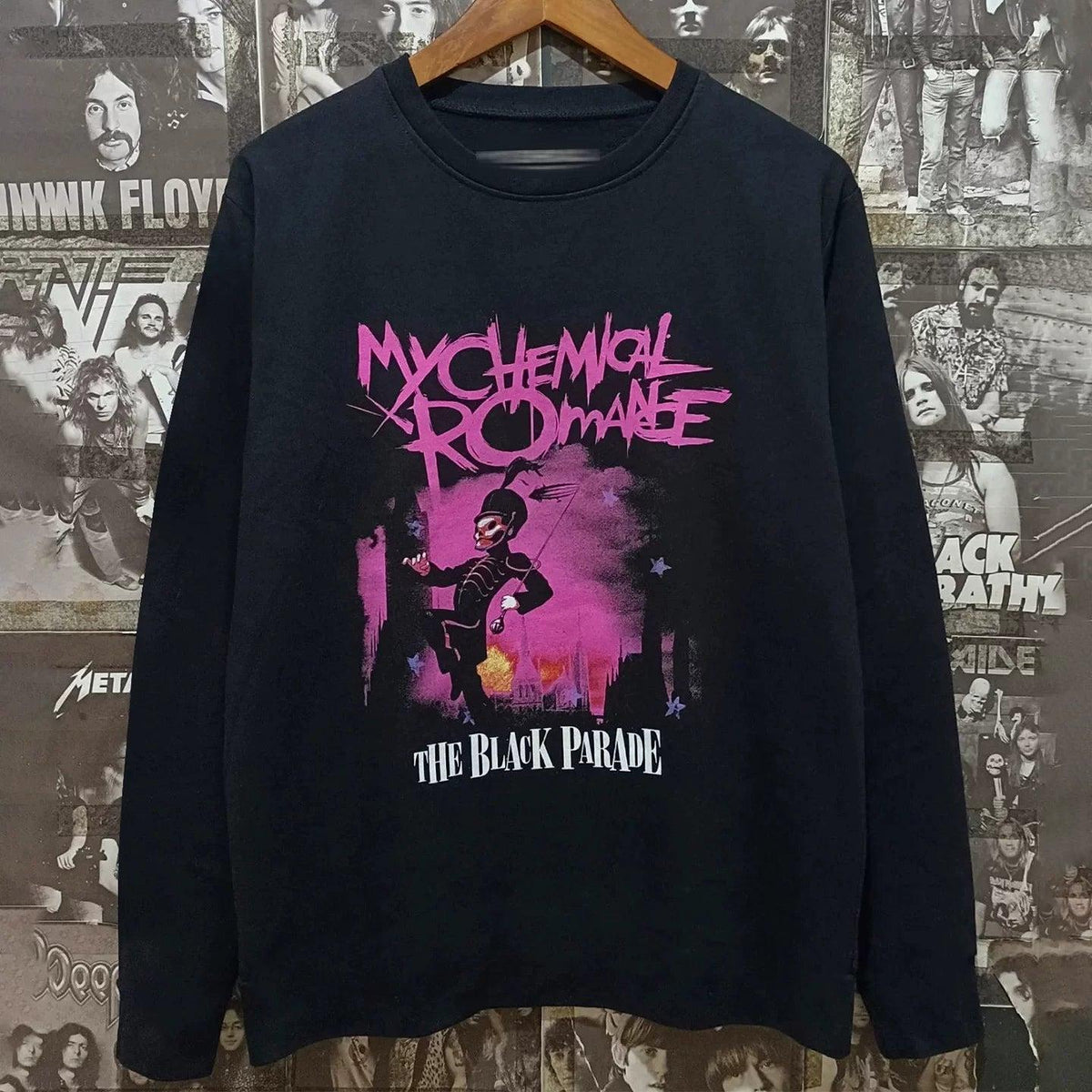Vintage The Bl@ck P@rade Long Sleeve T-Shirt