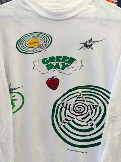 Vintage Gr3enday B@sketcase Long Sleeve T-Shirt
