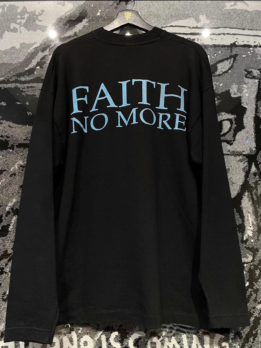 Vintage Fa!th No M0re Long Sleeve T-Shirt