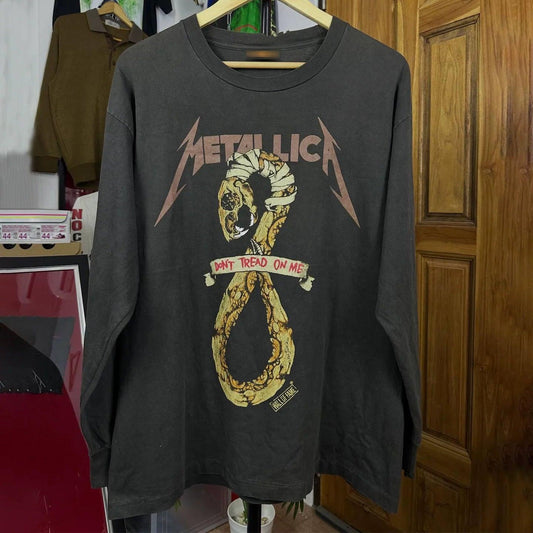 Vintage D0n't Thr3ad on Me Long Sleeve T-Shirt