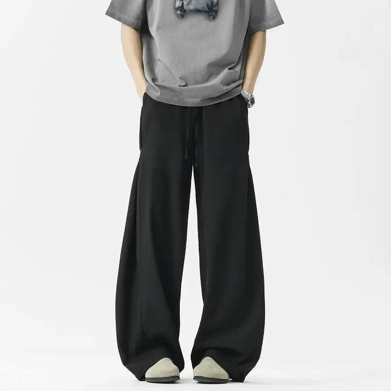 Cotton Linen Blend Loose Fit Pants