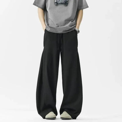 Cotton Linen Blend Loose Fit Pants