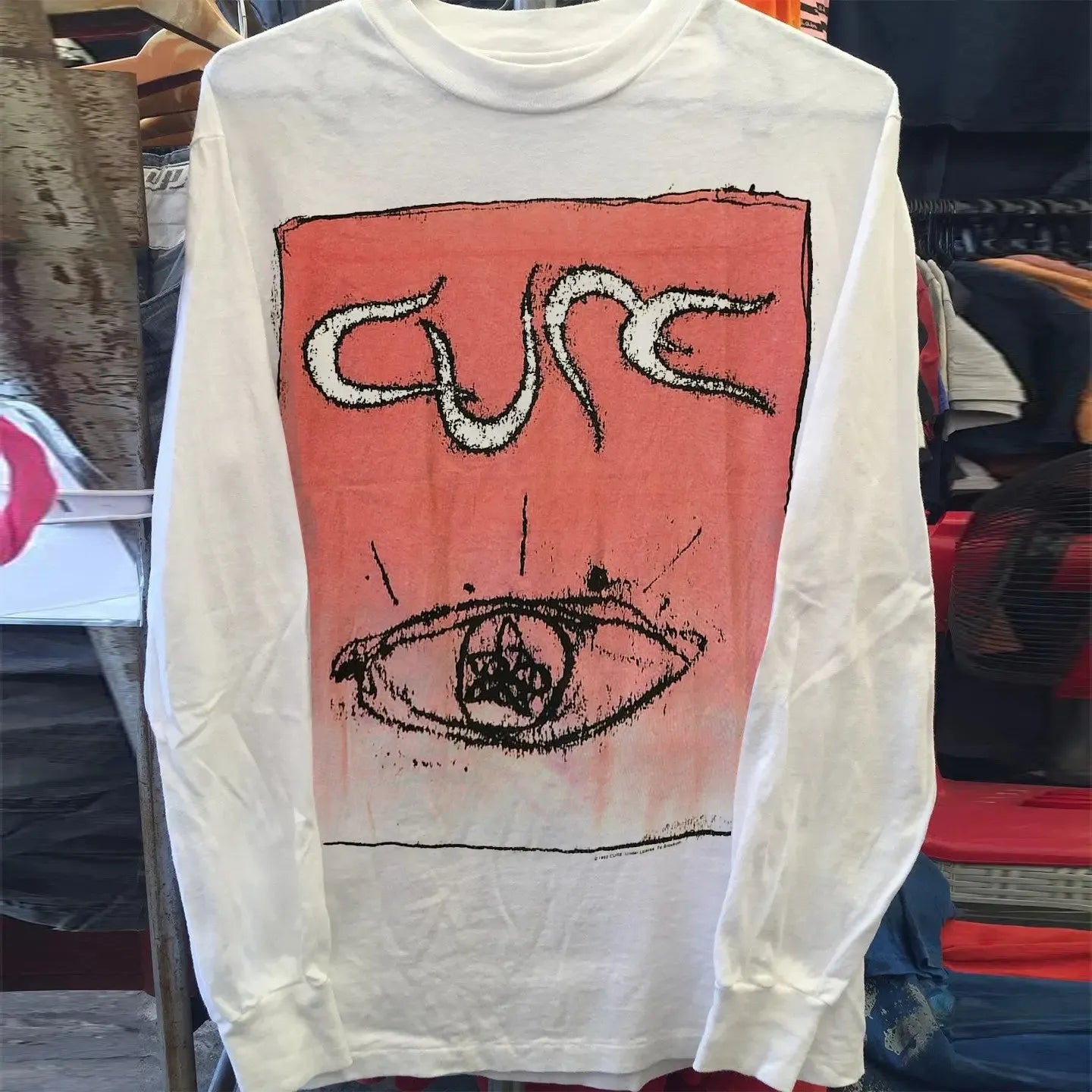 Vintage Cur3 Wish T0ur '92 Long Sleeve T-Shirt