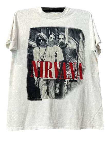 Vintage Nirv@na Portrait T-Shirt