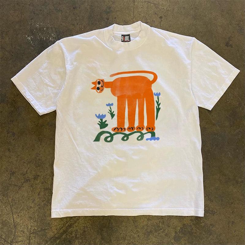 Vintage The Long Leg Cat T-Shirt