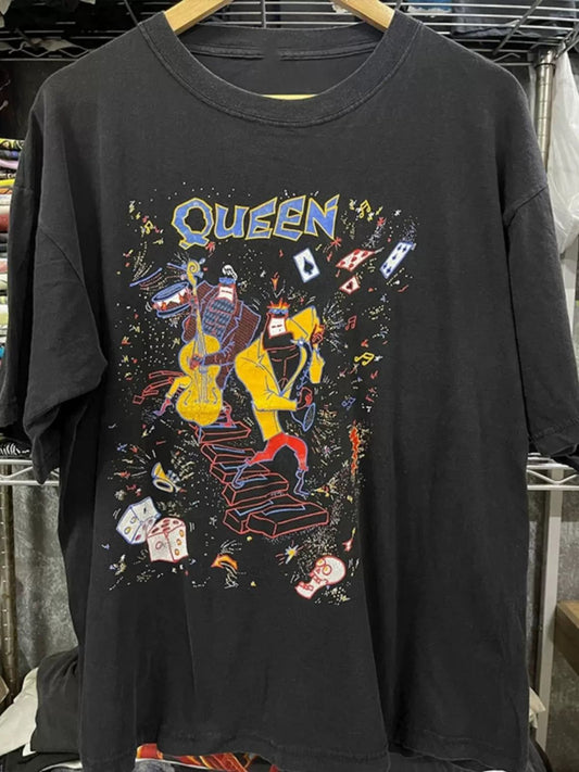 Vintage Queen Graffiti T-Shirt