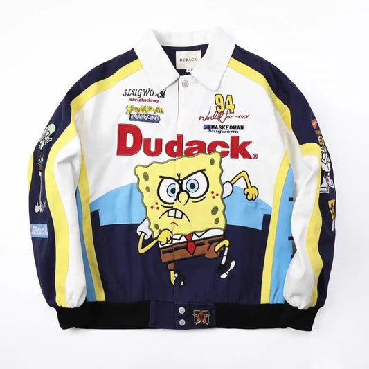 Vintage Angry Sp0ngeb0b Racing Jacket