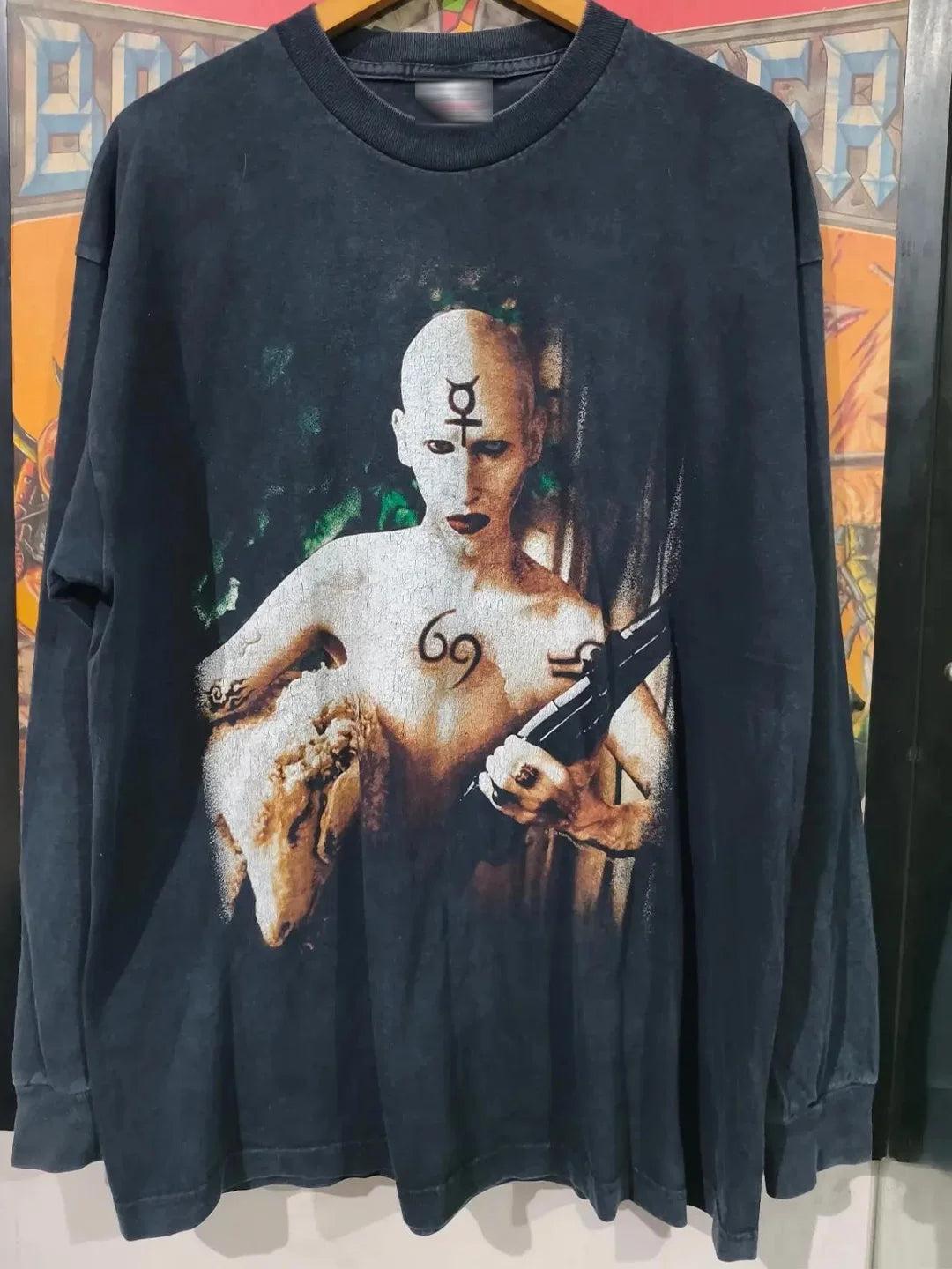 Vintage M@rilyn M@nson Long Sleeve T-Shirt