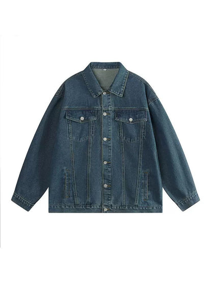 Front Flap Pocket Denim Jacket