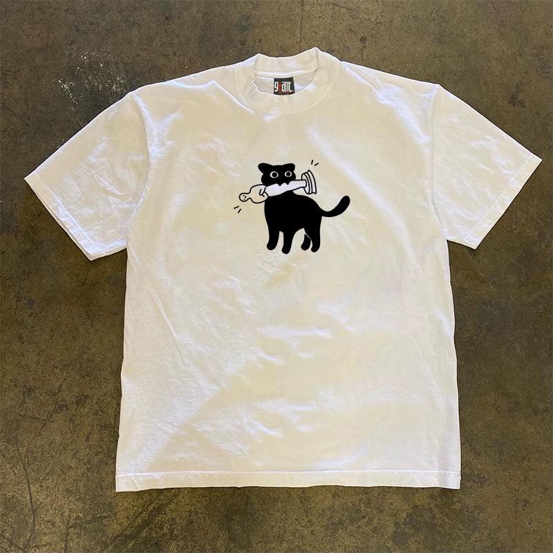 Vintage Pawsitively Handy T-Shirt