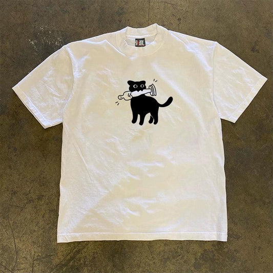 Vintage Pawsitively Handy T-Shirt