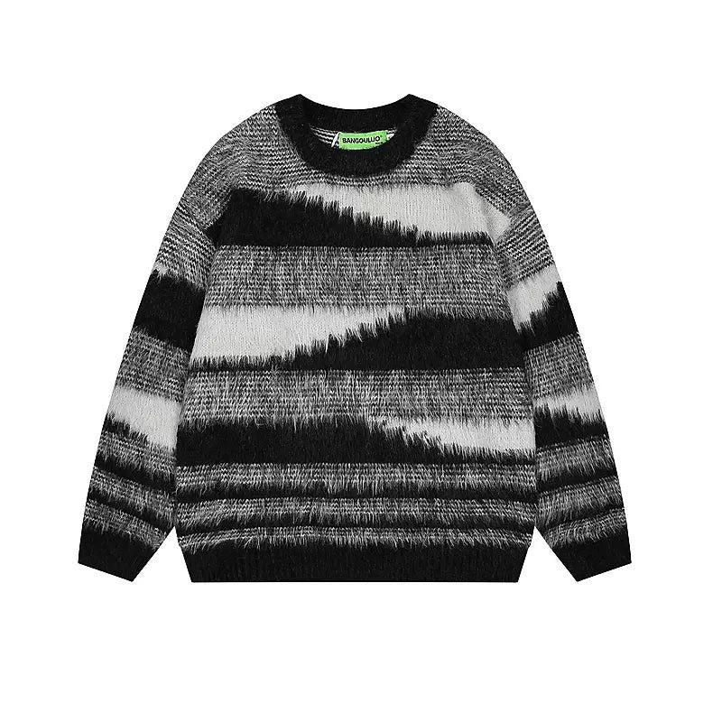 Striped Mohair Sweater