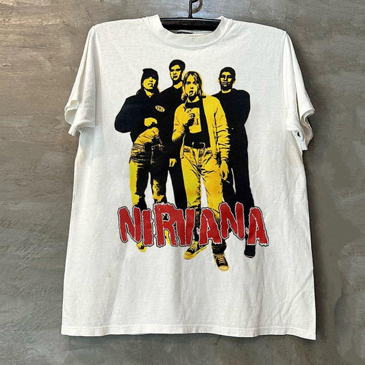 Vintage N!rvana Group Shot T-Shirt