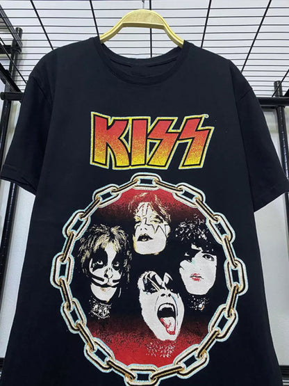 Vintage K!ss Rock Band T-Shirt