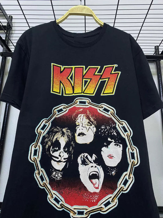 Vintage K!ss Rock Band T-Shirt