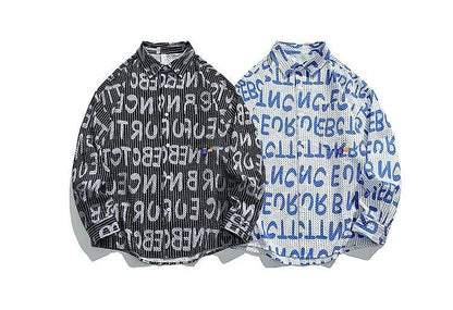 Letters Full-Print Shirt