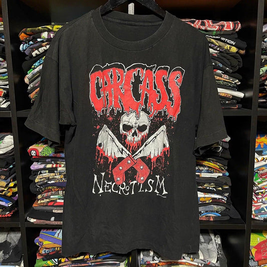 Vintage C@rcass N3crotism T-Shirt