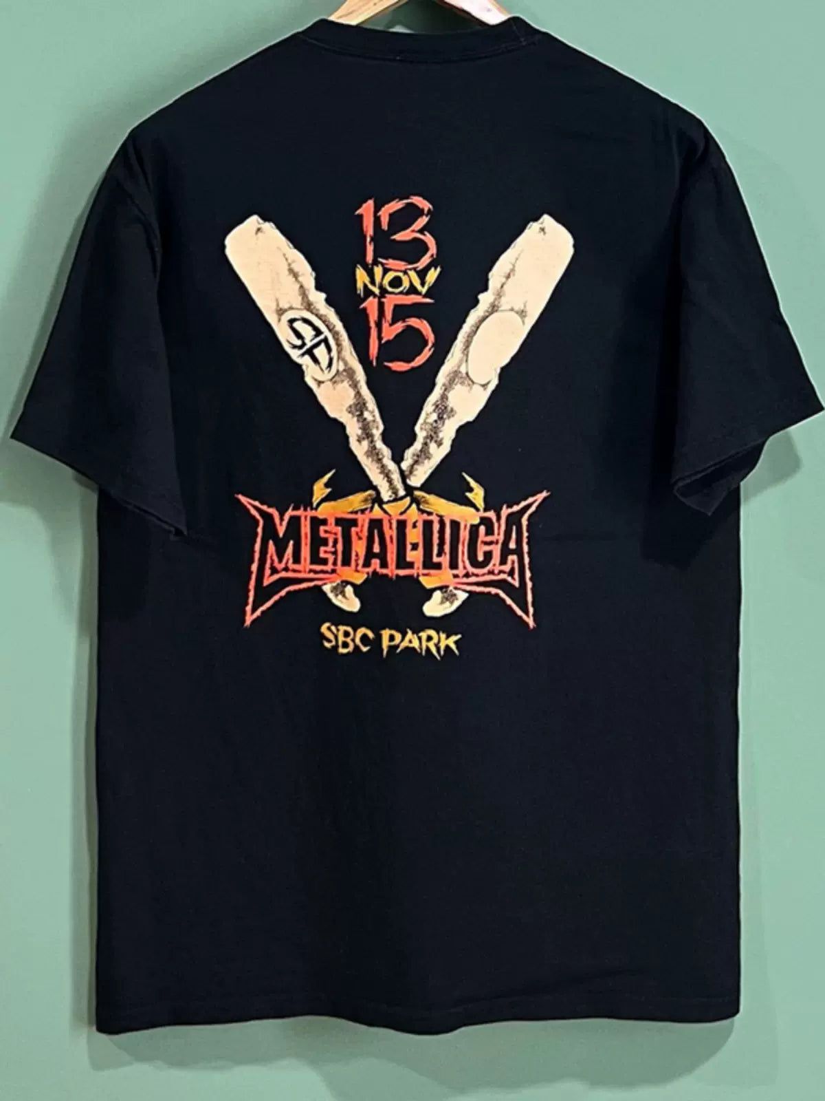 Vintage M3tallica Pushhead SBC Park T-Shirt