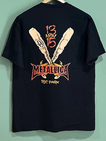 Vintage M3tallica Pushhead SBC Park T-Shirt