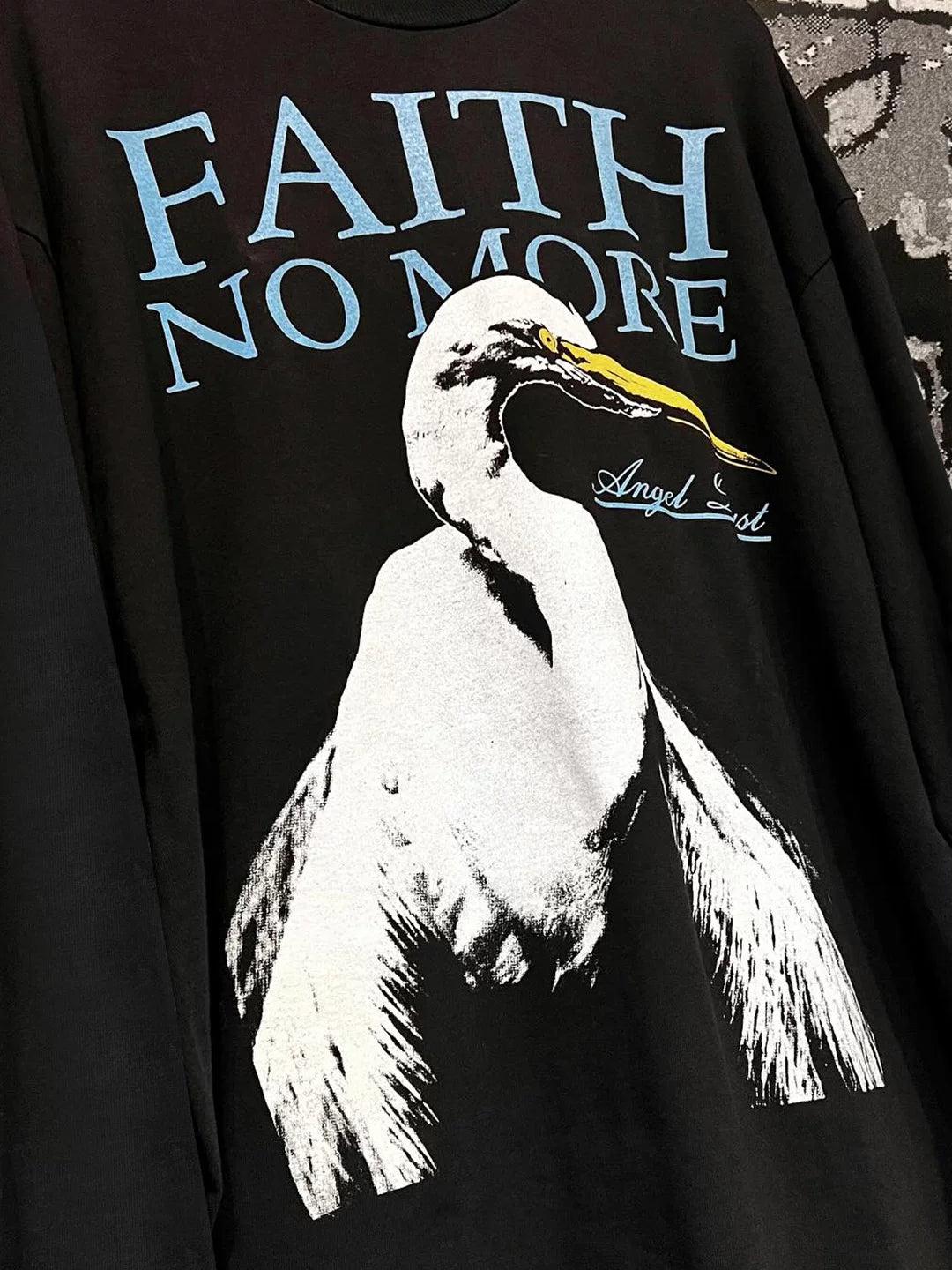 Vintage Fa!th No M0re Long Sleeve T-Shirt