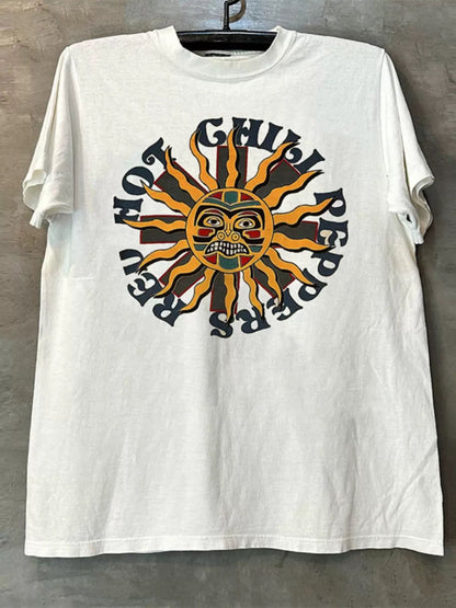 Vintage RHCP Sun Face T-Shirt