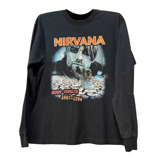 Vintage C0bain Legacy Long Sleeve T-Shirt