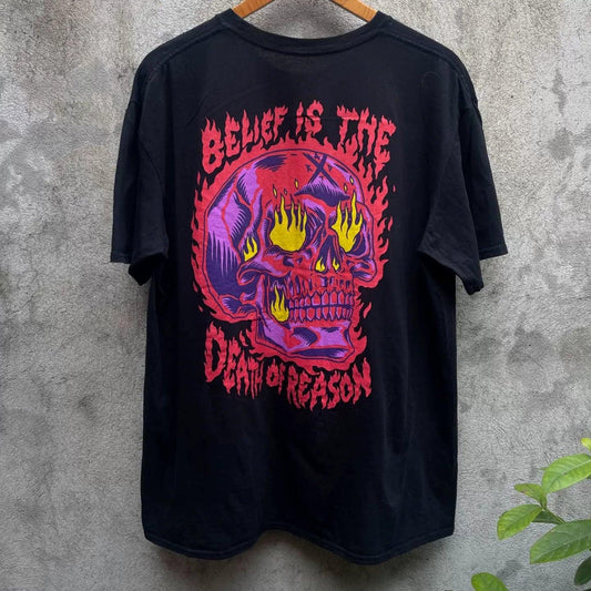 Vintage B3lief is the De@th of Reason T-Shirt