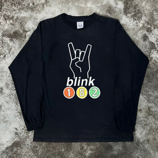 Vintage Bl!nk 182 Long Sleeve T-Shirt