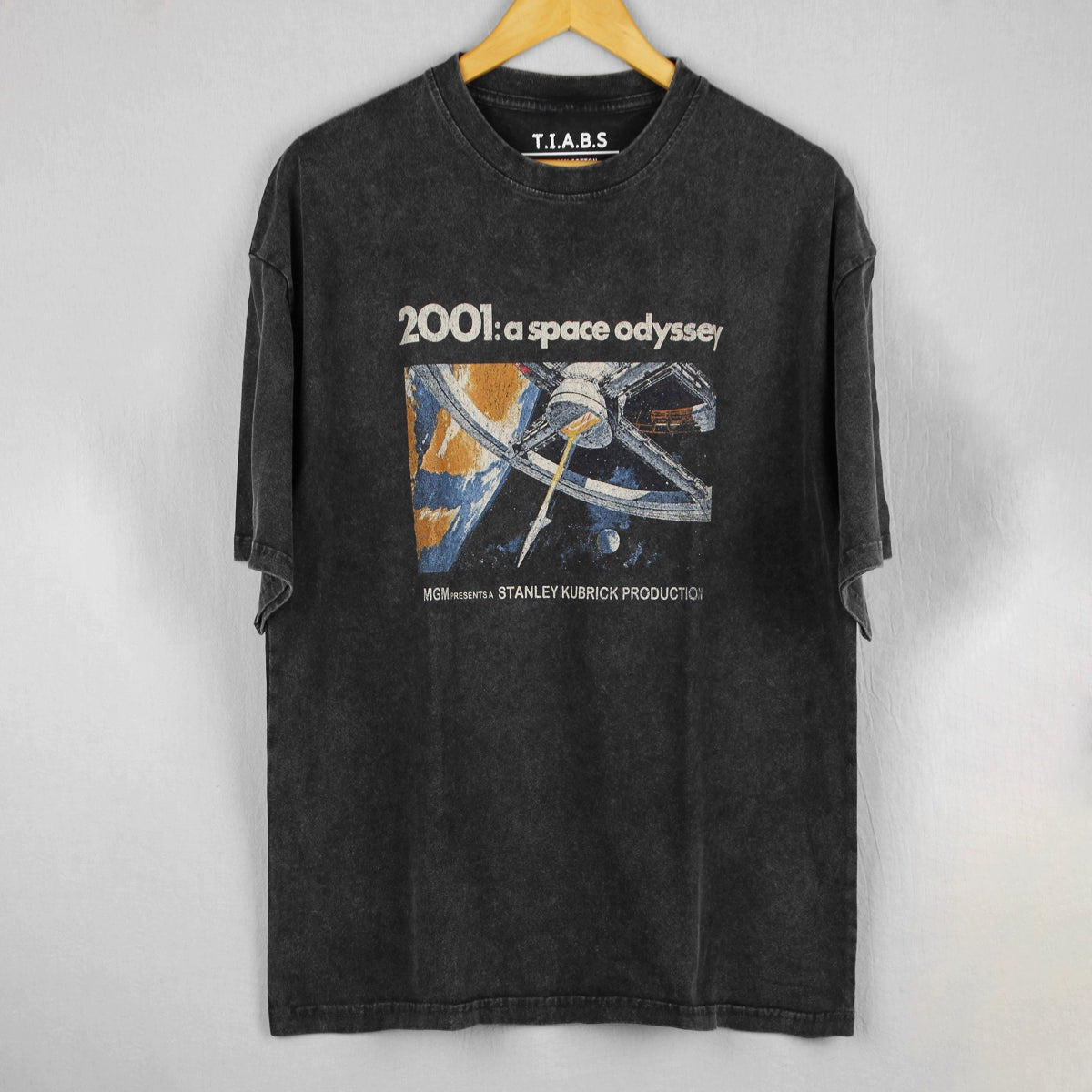 Vintage 2001 Space M@nwa Washed T-Shirt