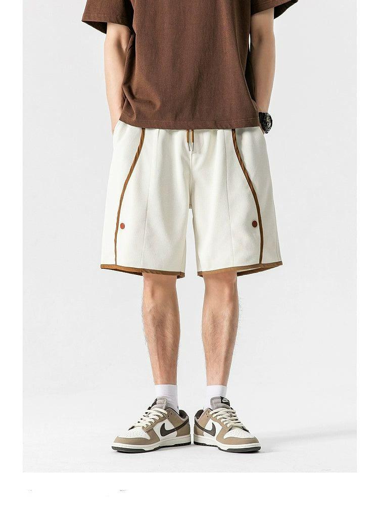 Drawcord Contrast Shorts