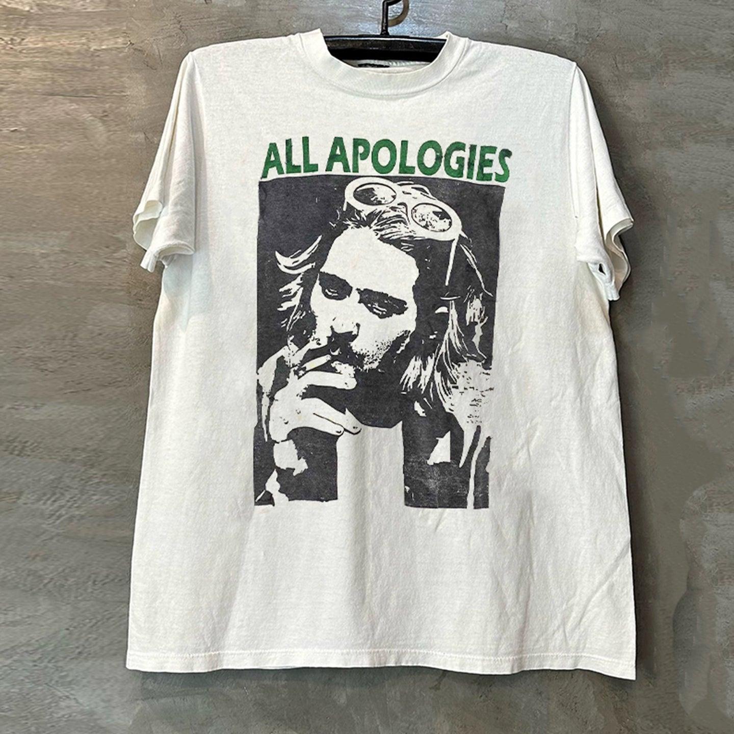 Vintage All Ap0logies T-Shirt