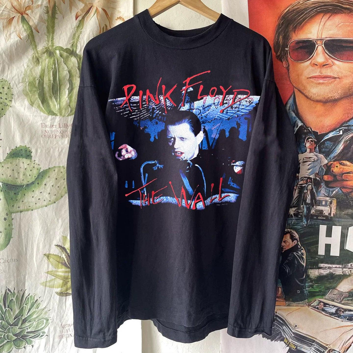 Vintage P!nk Fl0yd The Wall Long Sleeve T-Shirt
