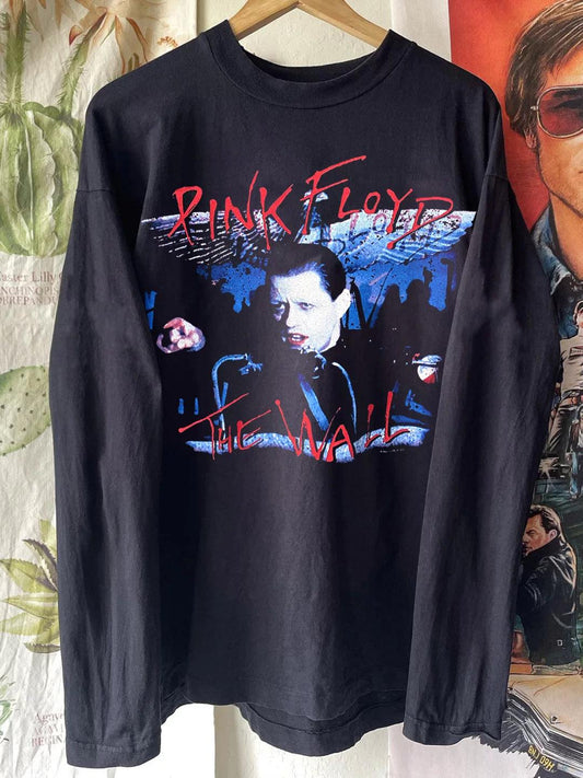 Vintage P!nk Fl0yd The Wall Long Sleeve T-Shirt