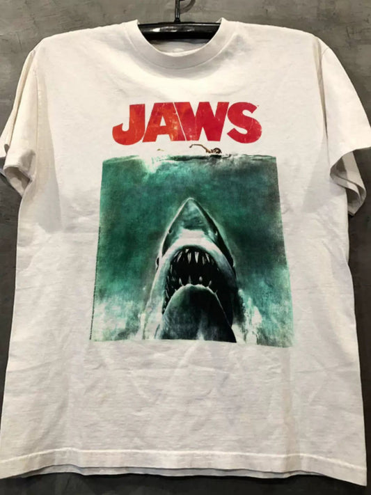 Vintage J@ws White Shark T-Shirt