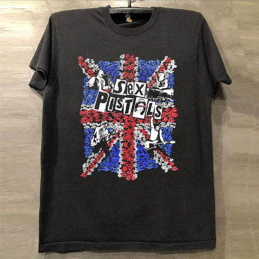 Vintage S3x P!stols Union Jack T-Shirt