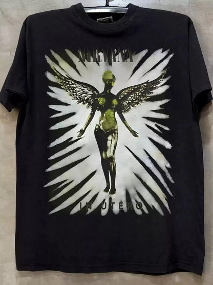 Vintage Classic N!rvana Angel T-Shirt