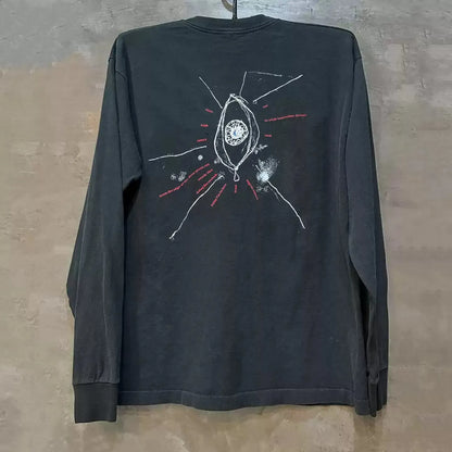 Vintage W!sh Eyes Long Sleeve T-Shirt
