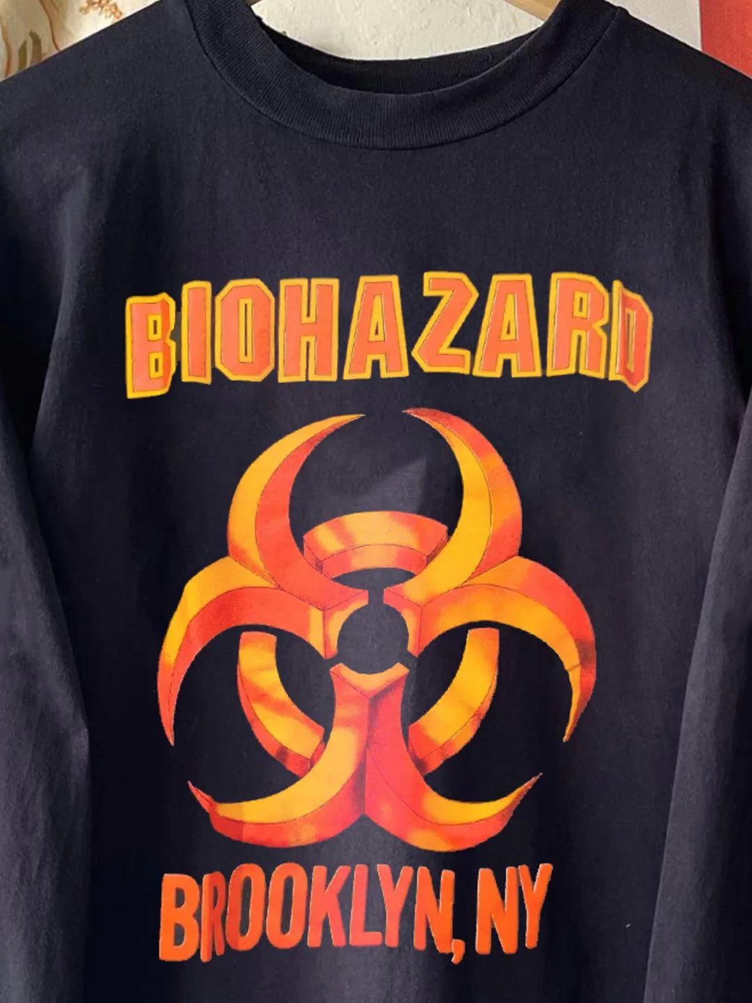 Vintage B!ohazard Tour 1991 Long Sleeve T-Shirt