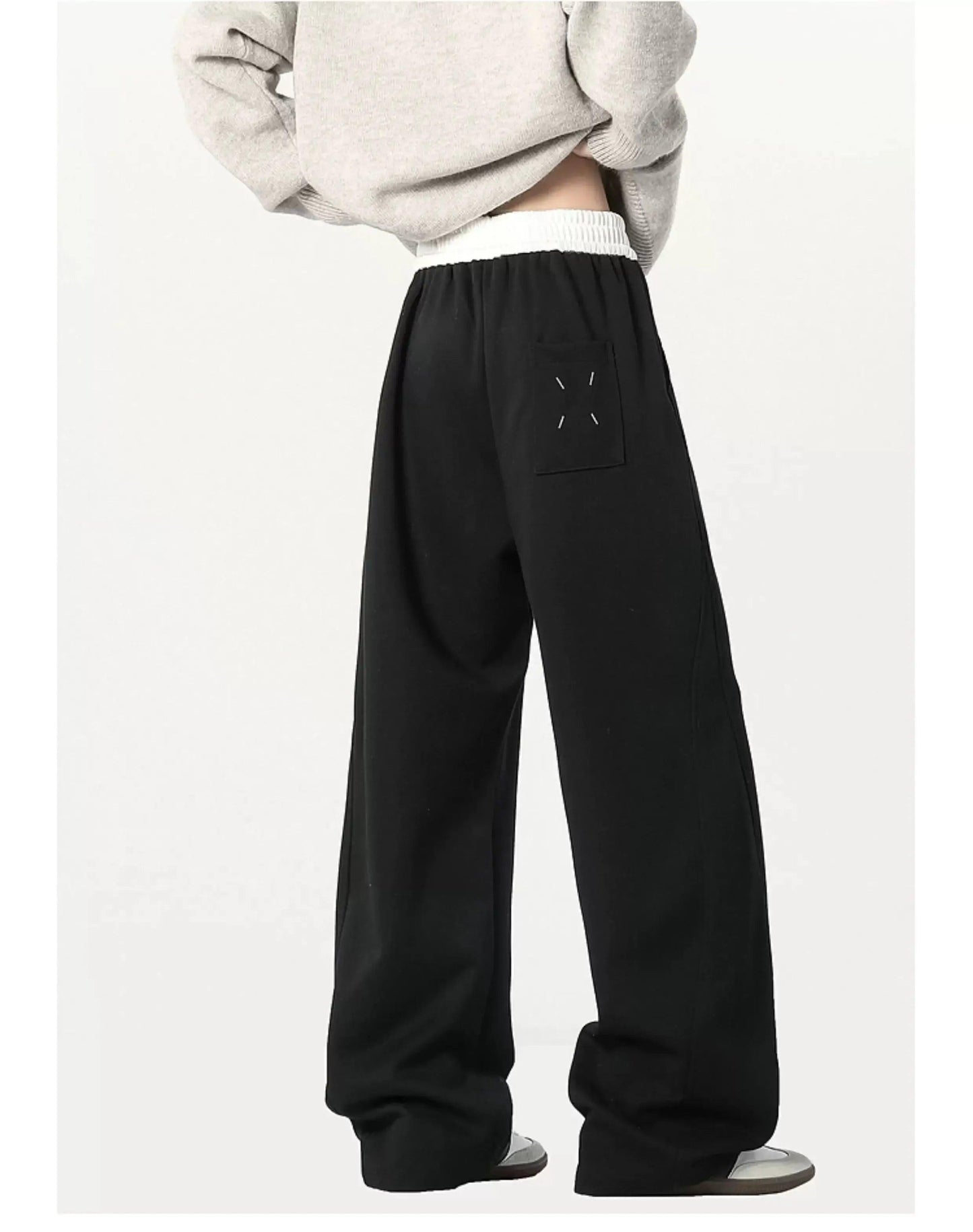Color Block Waist Sweatpants