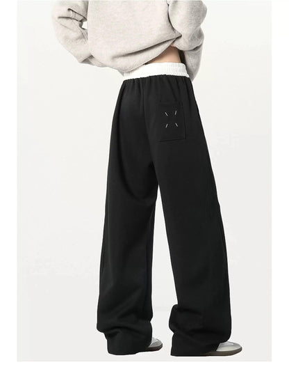 Color Block Waist Sweatpants
