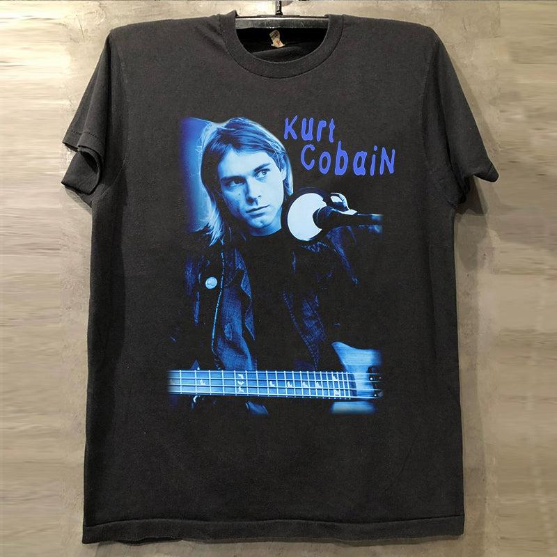 Vintage Iconic Kurt C0bain  T-Shirt