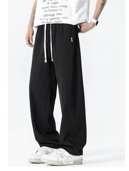 Drawstring Mesh Detail Pants