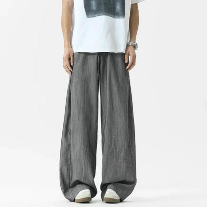 Cotton Linen Blend Loose Fit Pants