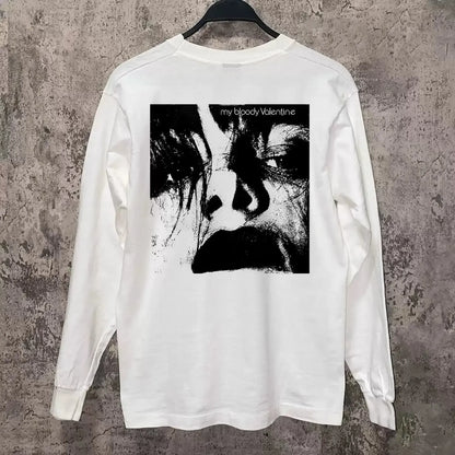 Vintage My Bl0ody Valent!ne Long Sleeve T-Shirt