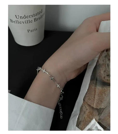 Cross Chain Bracelet
