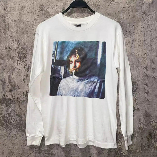 Vintage Kurt C0bain.  Long Sleeve T-Shirt