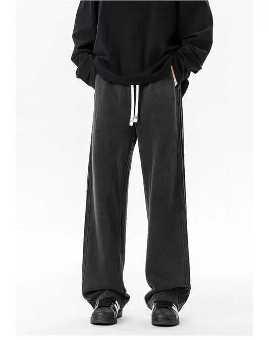 Drawstring Side Seam Detail Pants