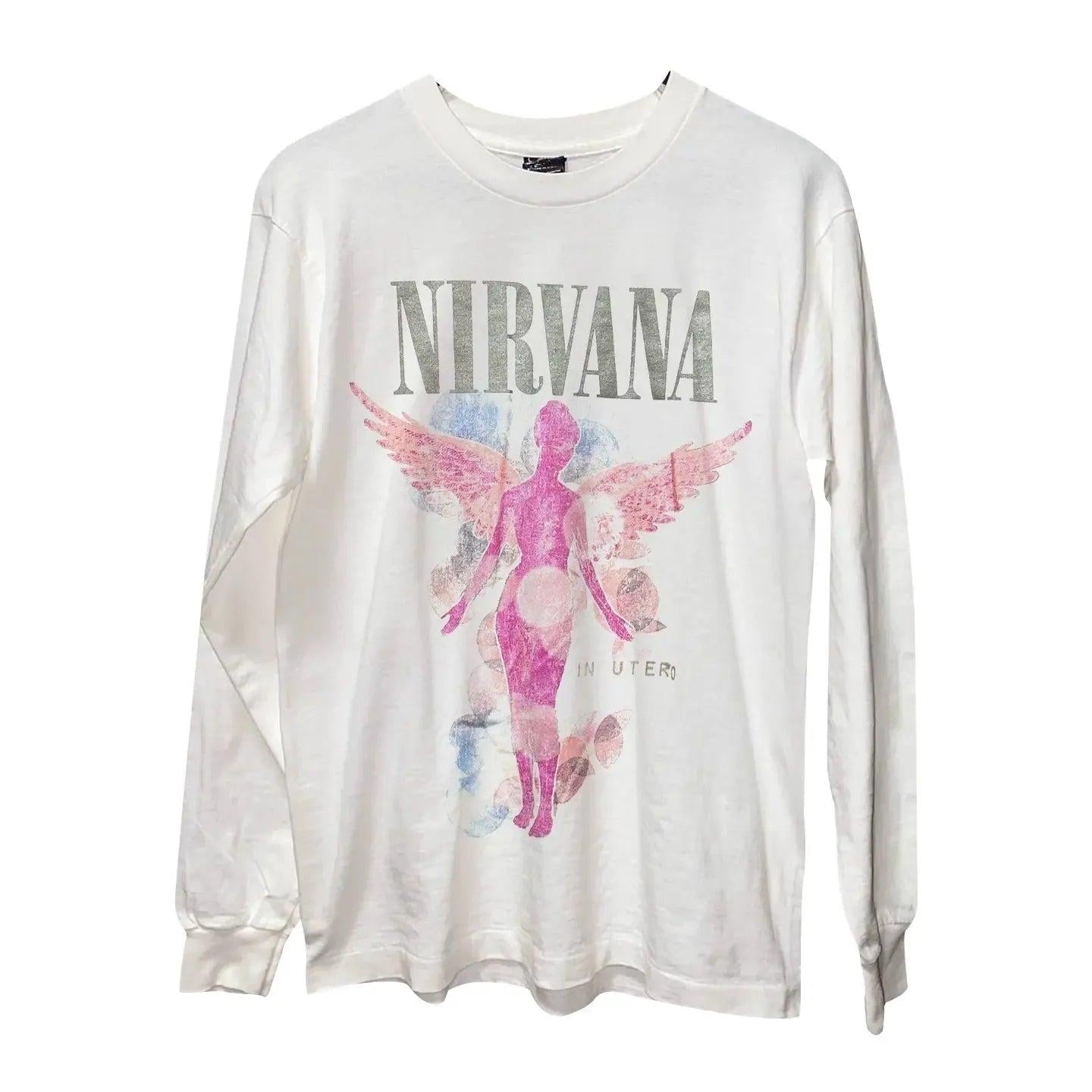 Vintage N!rvana !n Ut3ro Longsleeve T-Shirt