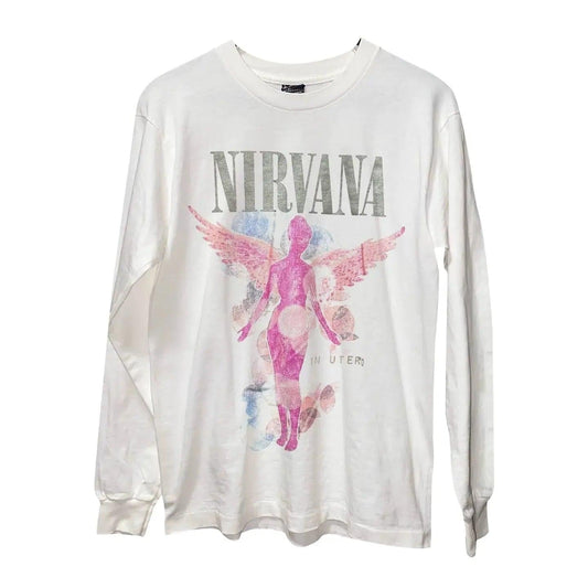 Vintage N!rvana !n Ut3ro Longsleeve T-Shirt